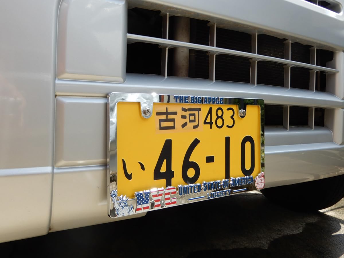 Amazon.co.jp: LICENSE PLATE FRAME ライセンス プレート フレーム