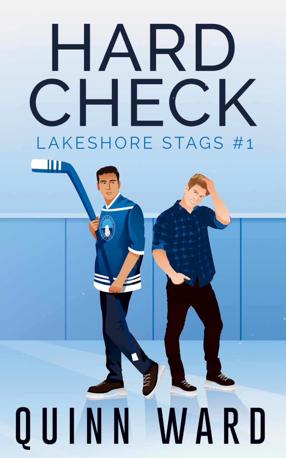 Hard Check: A Fish-Out-of-Water Gay Hockey Romance (Lakeshore Stags)