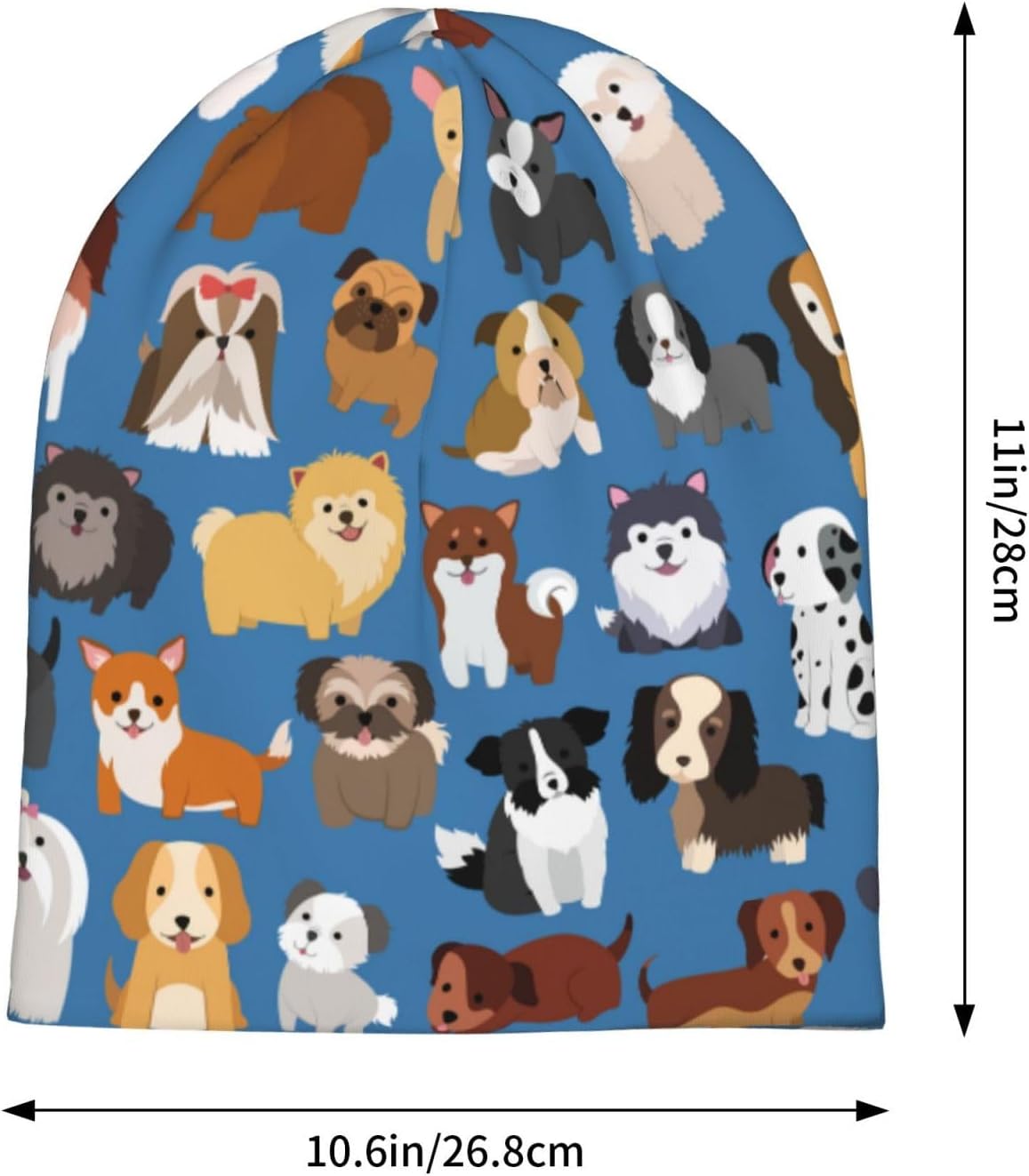 Beanie Hat Slouchy Cap Warm Cancer Headwear Stretch Knitted Hats for Women Men - Image 3