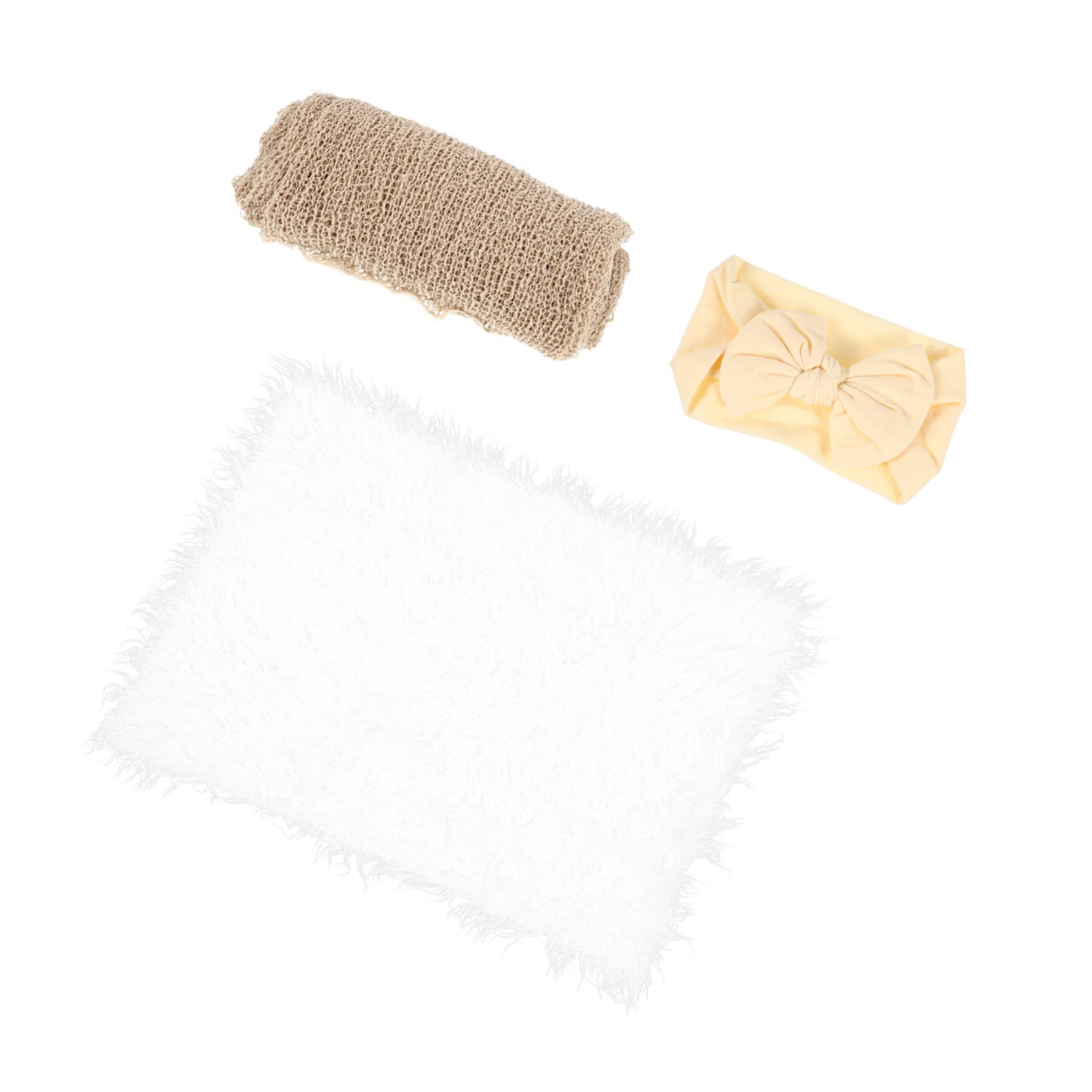 1juego Conjunto De Accesorios De Fotografía para Recién Nacidos Diadema Envoltura y Props para Fotografía De Bebés Niño Niña y Niñas