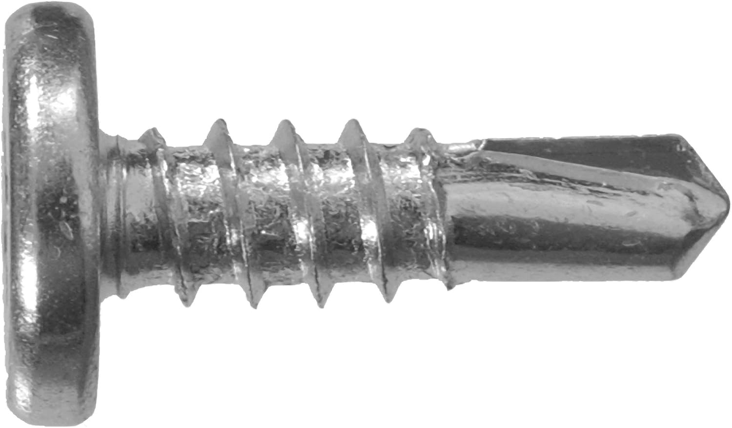 Tornillo de armadura con cabeza tipo pancake #10 4.6" miniatura 1