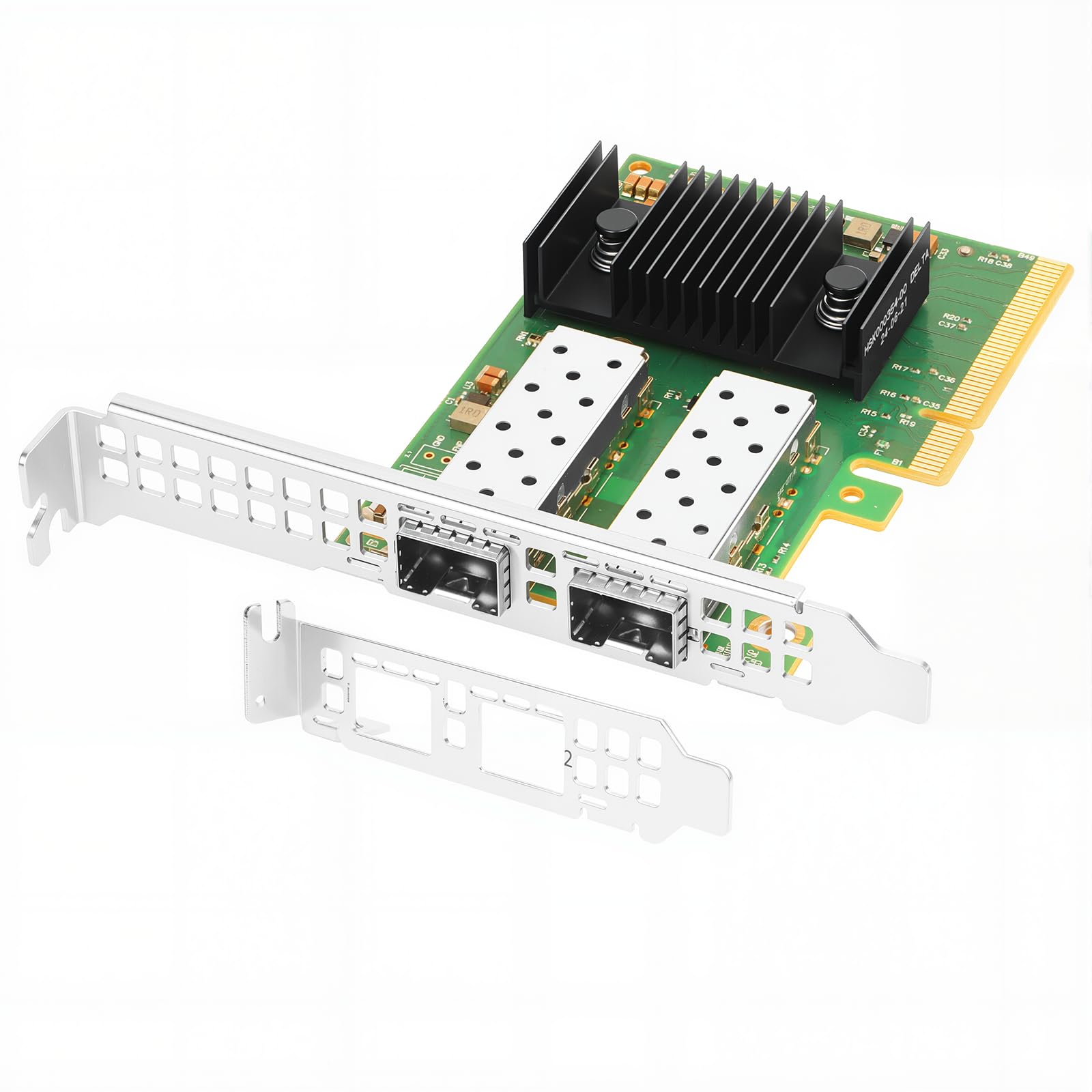 25 GbE Dual Port SFP28 adapter Ethernet, do Mellanox ConnectX-6 LX SmartNIC, PCIe 4.0 x8, RoCE, obsługa Windows/Windows Server/Linux