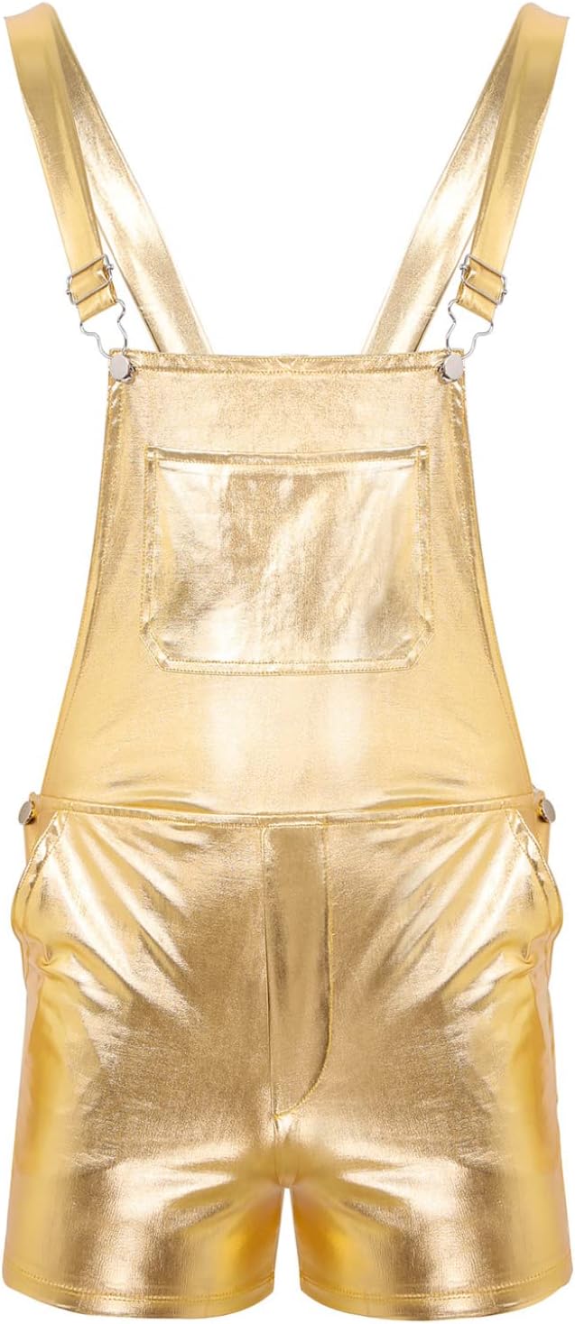 Hansber Men's Hollow Out Side Tank Top Compression Faux Leather Athletic Muscle T-Shirt Suspender Rave Vest Clubwear