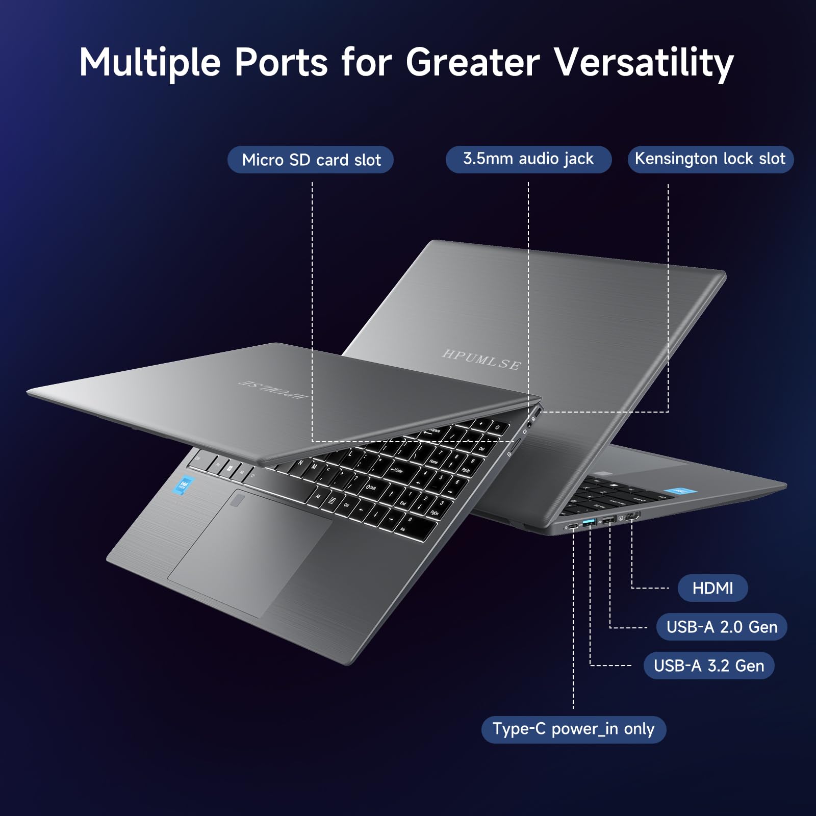 HPUMLSE 13インチ ノートPC Amazon.com: HPUMLSE Windows11 Intel Laptop 15.6”HD Display