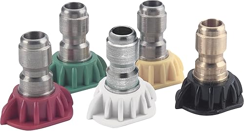 NorthStar - Juego de 5 boquillas para lavadora a presión, tamaño 5.5, modelo # N105087P