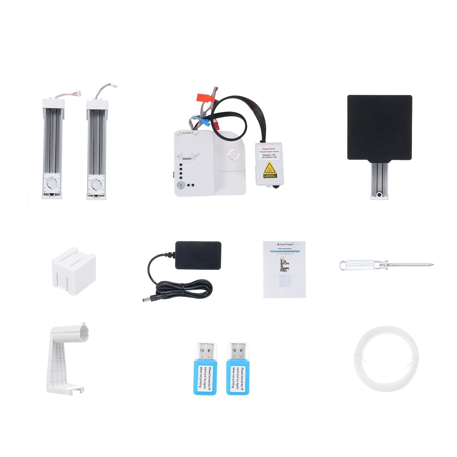 Kavolet EasyThreed K10 – Mini-3D-Drucker, Desktop-Gerät für, 100 X 100 X Mm, Heimunterricht (EU-Stecker)