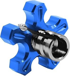 ZNCOJL Embrague Cable Línea Ajustador Tornillo para YA&MAHA XT600 YZ250F YZ450F WR450F NMAX155 Cable De Ajuste del Cable del Embrague De La Motocicleta(Azul,M10)