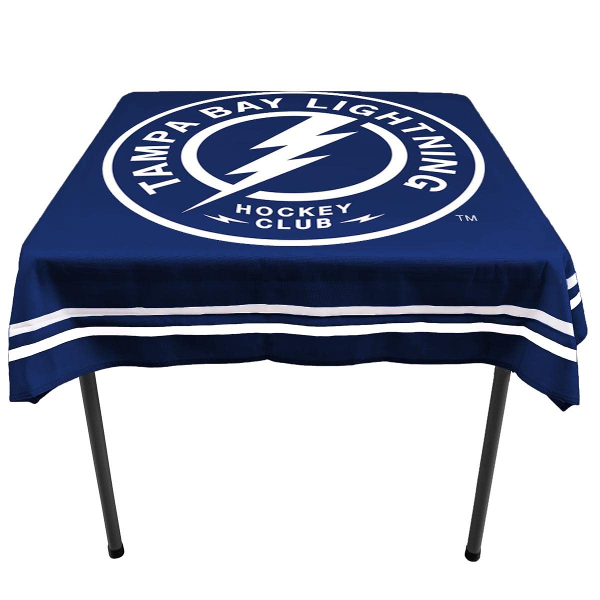 Nappe Tampa Bay Lightning et couvre-table carré WinCraft pour les fans de hockey