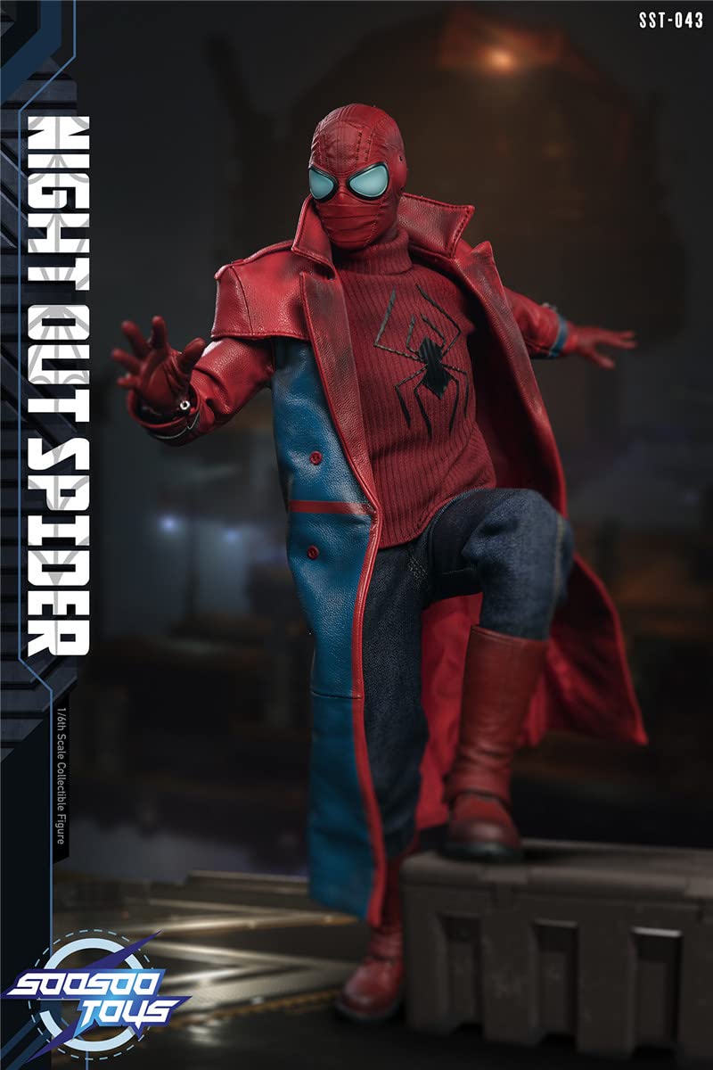Amazon | [AC]Soosootoys SST-043 1/6 男性 夜行 スパイダー 可動
