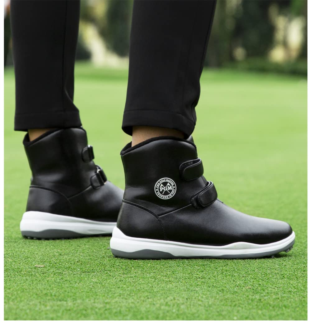Zapatos de golf para mujer, con forro polar antideslizante, zapatos deportivos para otoño, invierno, impermeables, botas casuales para mujer