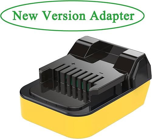 Miniatura 2 de Nueva versión de adaptador para batería de litio DeWalt 20 V MAX XR compatible con Hitachi y se adapta a herramientas inalámbricas Metabo HPT de 18