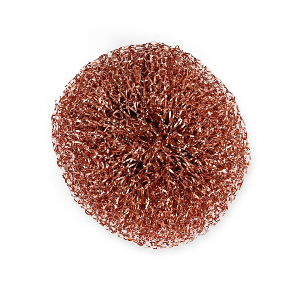500 Stück Hygoclean Topfreiniger | Kupfer, Kupfer, Ø: 9cm, Gewicht: 30g, Topfreiniger, Kratzschwamm, Küchenschwamm