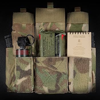 Amazon.co.jp: トリプル 7.62mmX51 マグポーチ マガジンポーチ