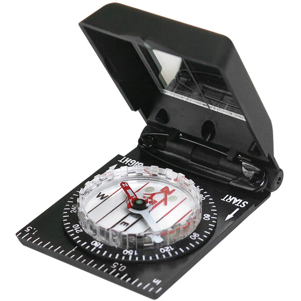 Mini Compass, Black, One Size