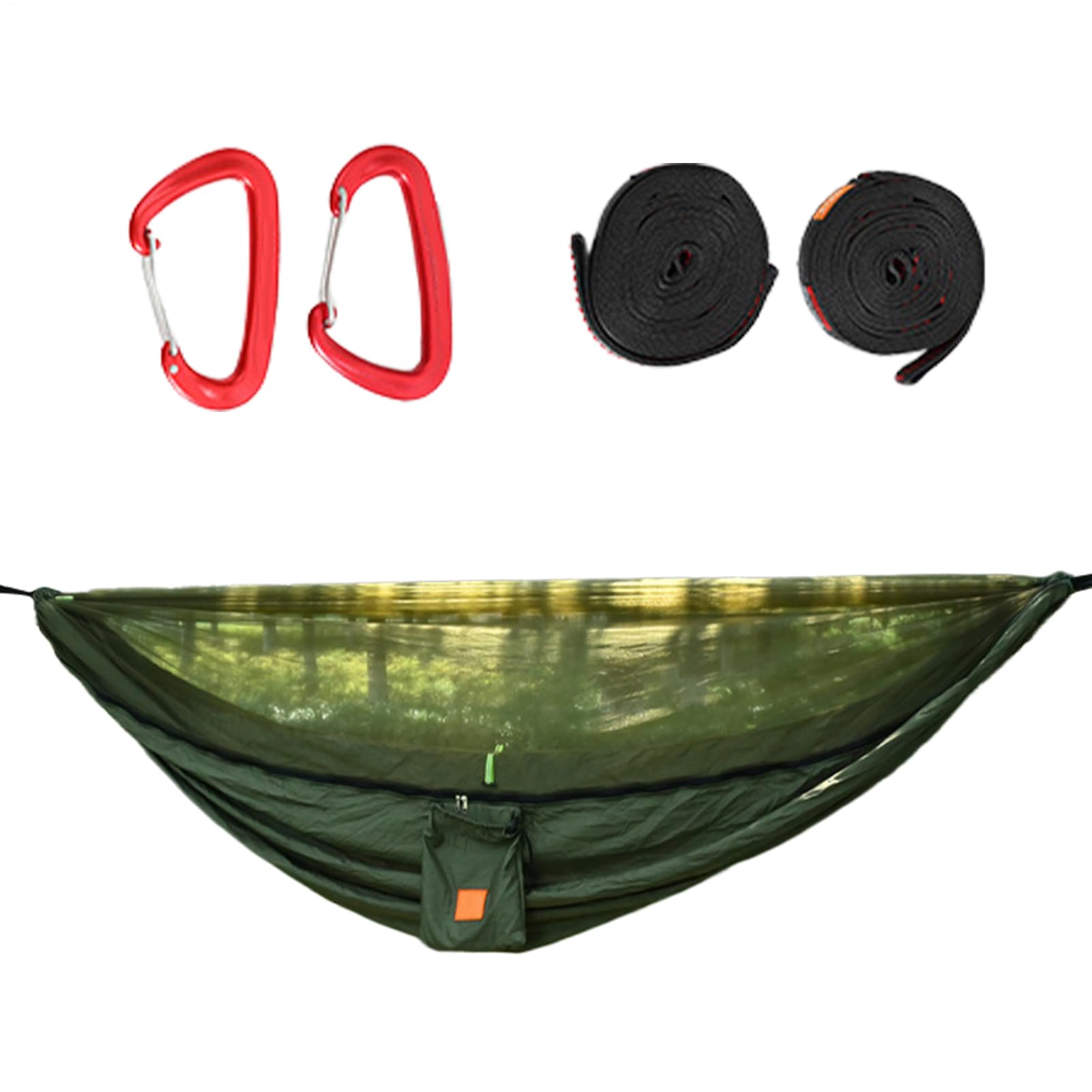 Hamac Portable Hamac de Camping Portable avec Moustiquaire Intégrée