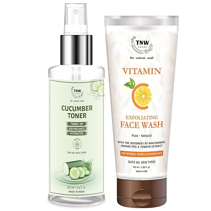 TNWThe Natural Wash Vitamin C Exfoliating Face Wash (100ml) and