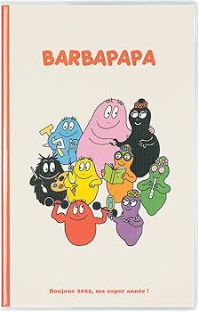Amazon.co.jp: グリーティングライフ バーバパパ 手帳 2025年 A5