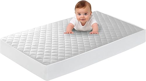Miniatura 1 de Continental Bedding Protector de colchón ajustable impermeable de alta calidad para cuna y niños pequeños, transpirable, resistente a las manchas,