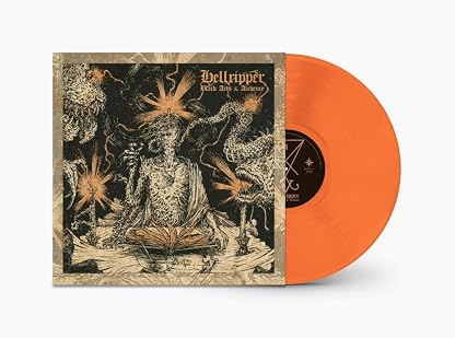 Black Arts & Alchemy por Hellripper, capa do álbum