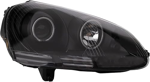Miniatura 6 de TRQ Juego de faros delanteros compatibles con Volkswagen Rabbit 2005-2010