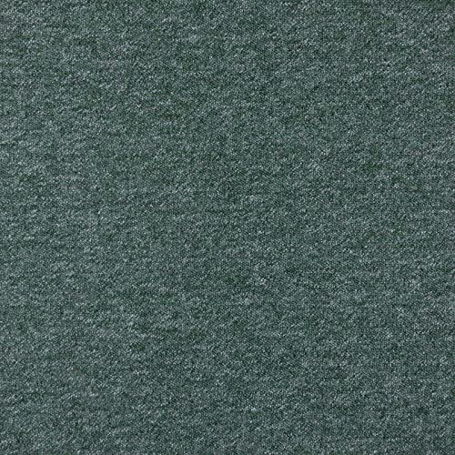 Dalle de moquette 50X50 vert, moquette bouclée pour salon, chambre & plus, dalle de moquette autoplombante(4 dalles = 1 m²)