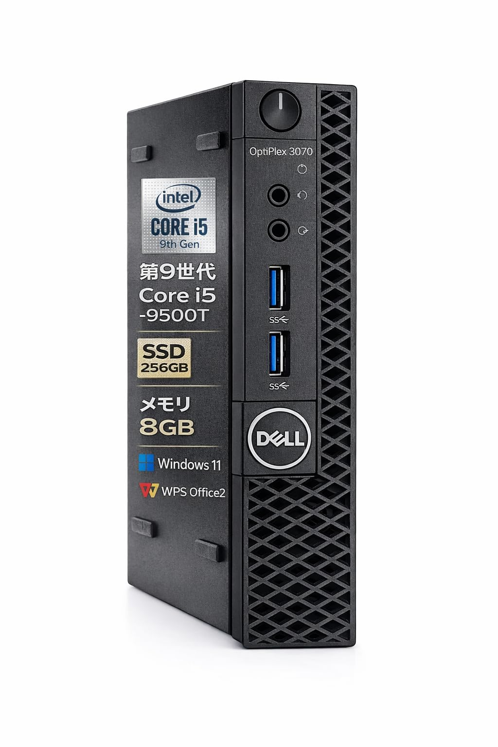 Amazon.co.jp: 【整備済み品】 Dell デル Optiplex 3070 Micro 第9世代
