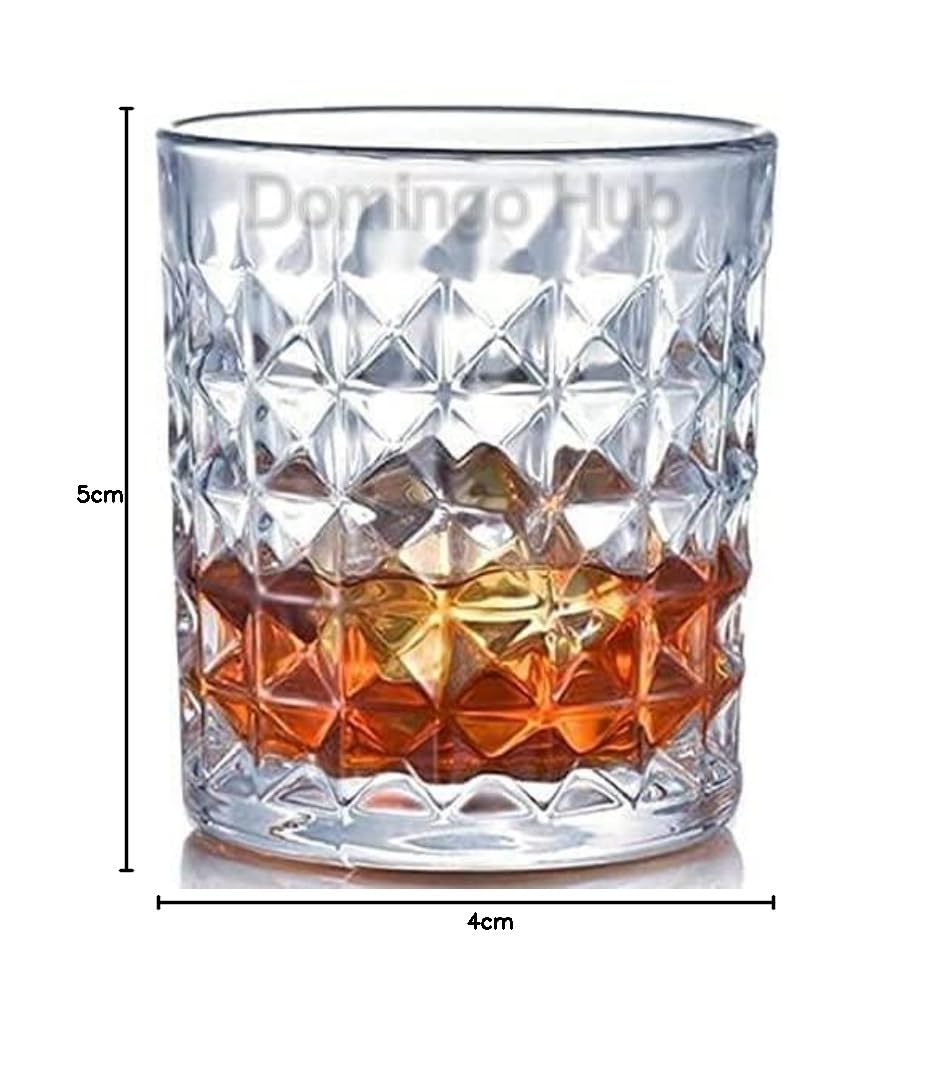 Heavy Whiskey Glasses - Set of 6 for Bourbon & Scotch -5