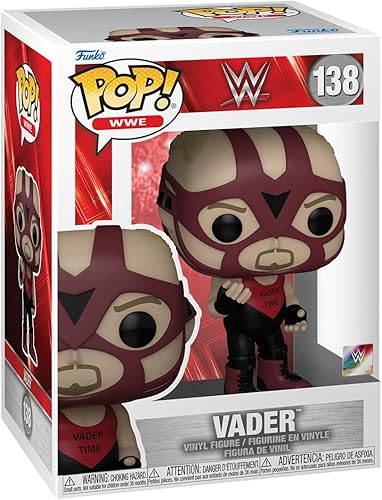 Funko Pop! WWE Big Van Vader - Figura de vinilo coleccionable - Idea de regalo - Producto oficial - para niños y adultos - fanáticos de los deportes