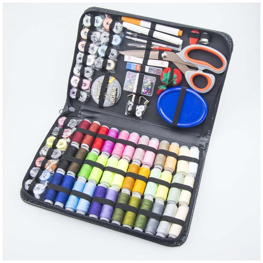 Herramientas de Costura para el hogar Kit de Costura Caja de Costura Juego de Herramientas de Costura Combinado Juego de 250 Piezas