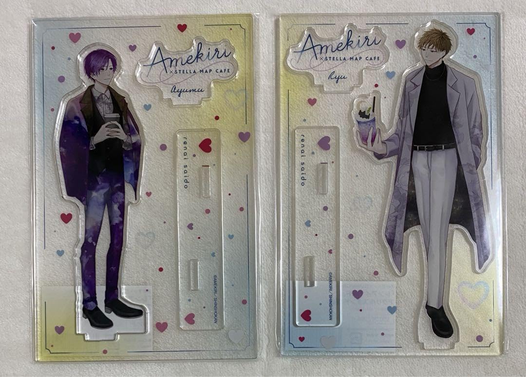 あめきり× STELLAMAP Cafe アクリルアートボード 小冊子 アクスタ あめきり× STELLAMAP Cafe アクリルアートボード 小冊子 アクスタ 春