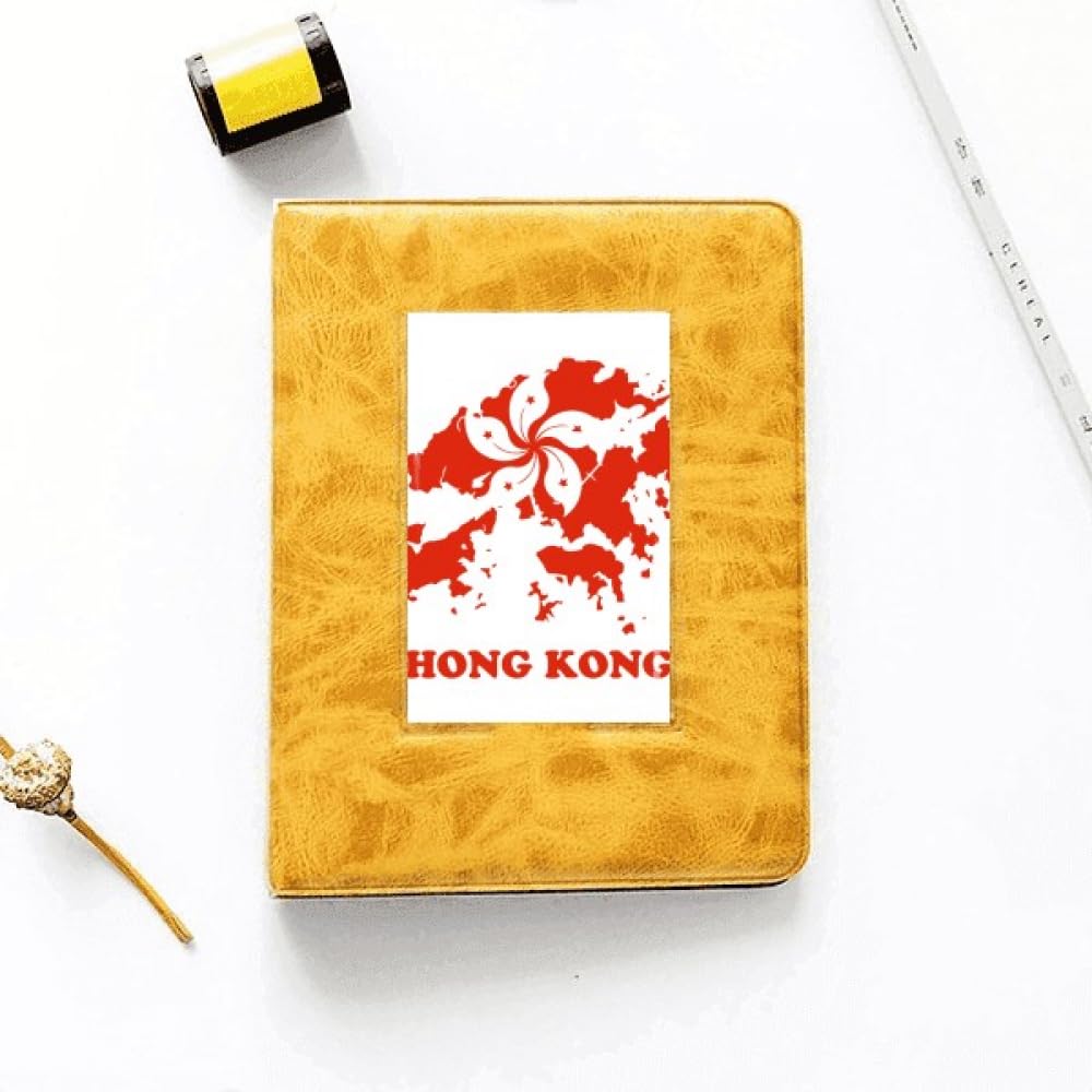 no/no Hong Kong Map Outline Location Photo Album Family Wedding Picture 4x6