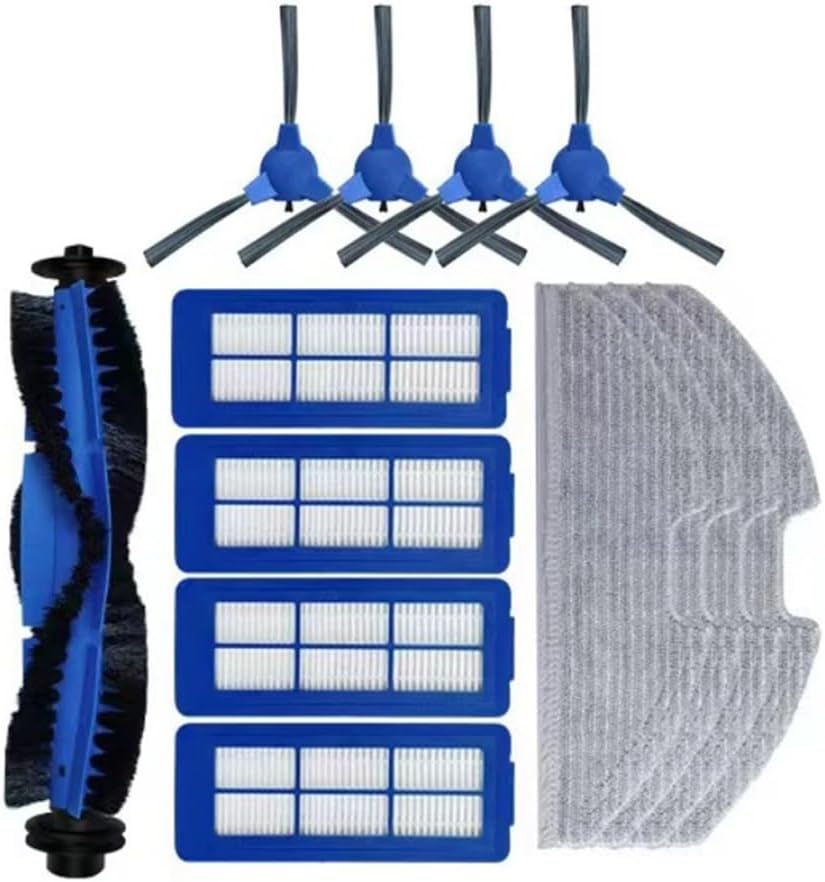 Replacement Parts Accessories for Eufy G10 G30 Robot Vacuum Cleaner Main Brush Side Brush HEPA Filter Mop Pad Spare Kit