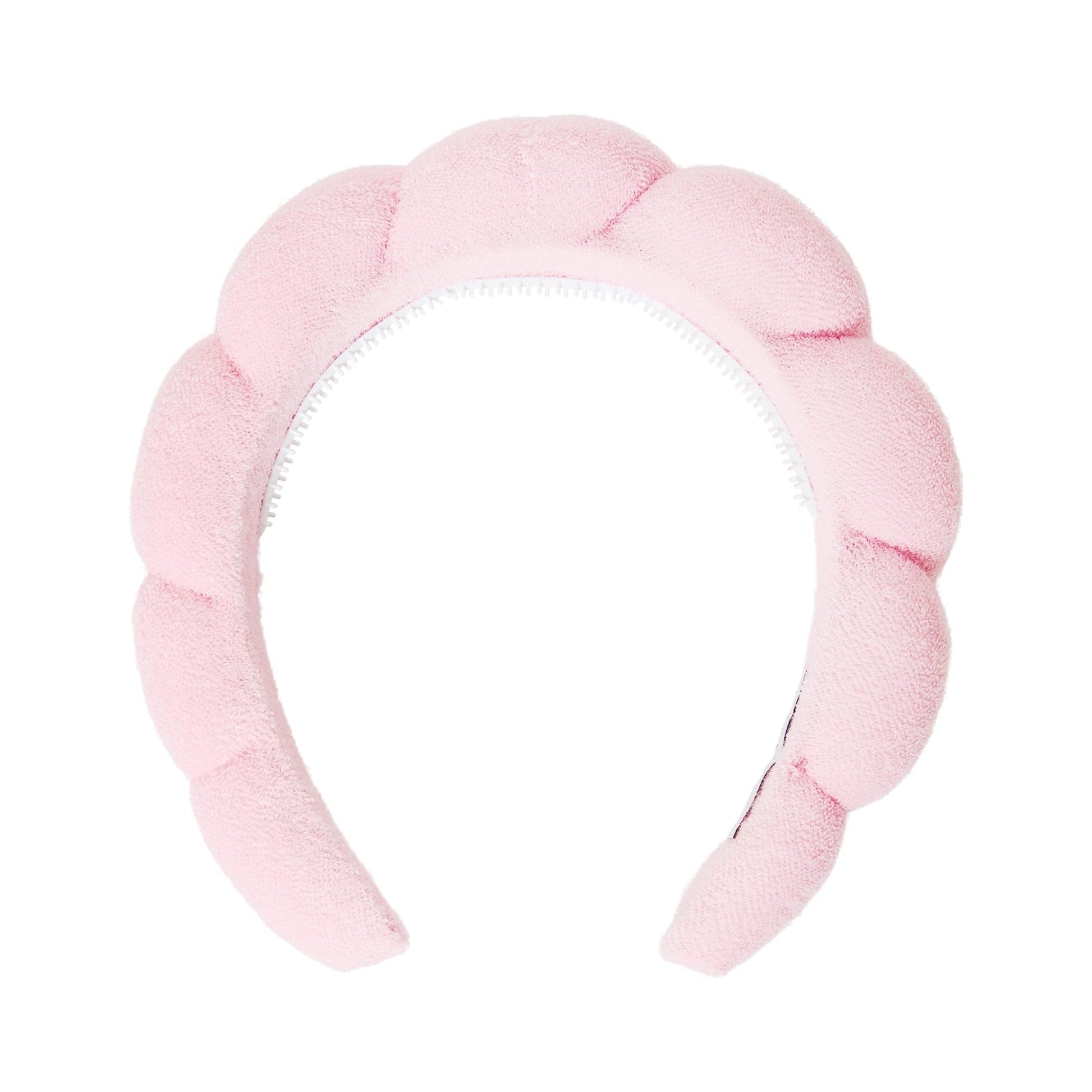 Minime Paris Handmade Headband 3 Rows Pink Headband & Wristband Set - Pink | Miss Lil USA main image 3