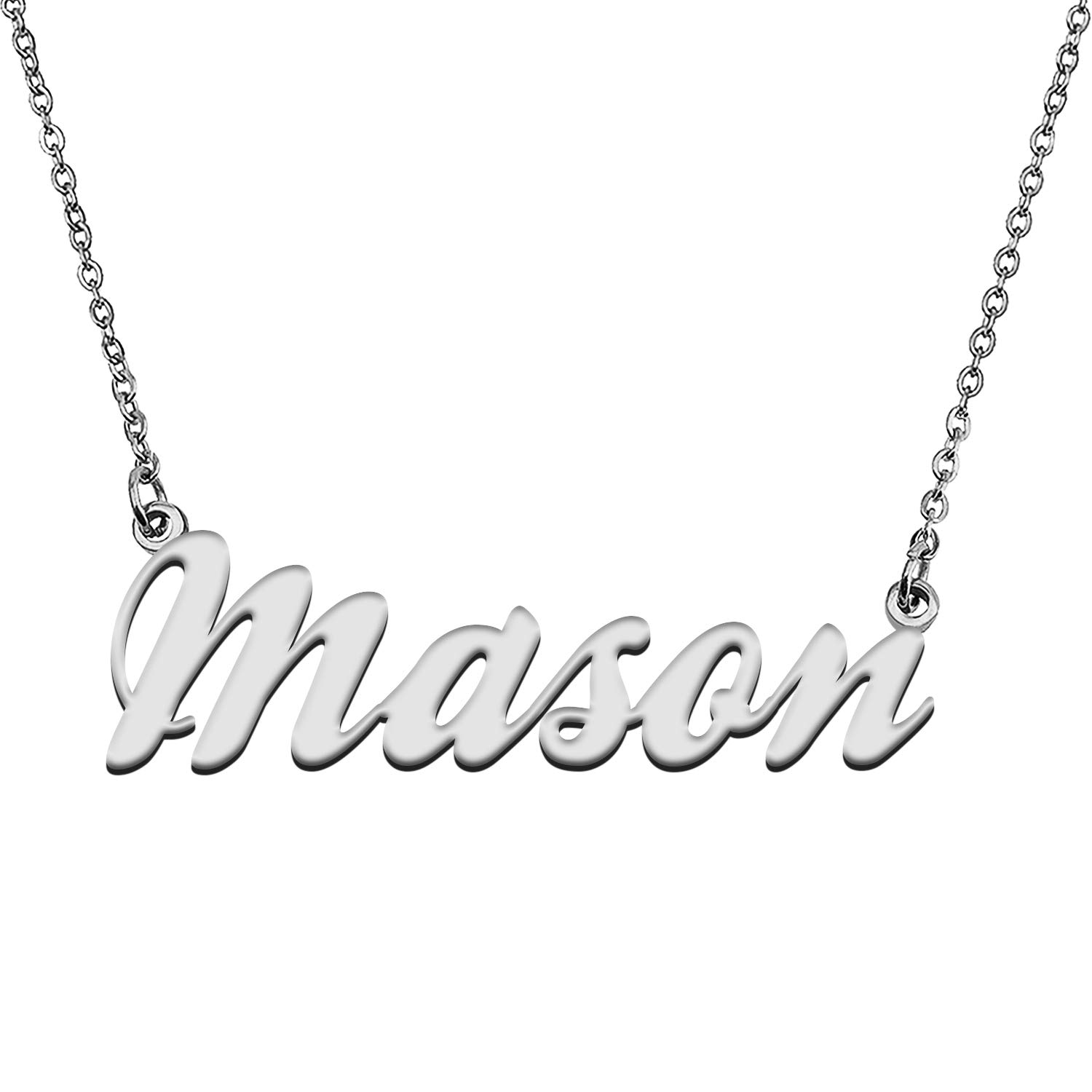 GR859C Personalized Custom Mother Name Necklace Customized for Women