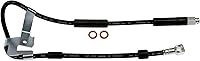 Dorman H380541 Front Driver Side Brake Hydraulic Hose for Dodge Ram 1500/2500/3500 1994-1999 - Durable OE Replacement