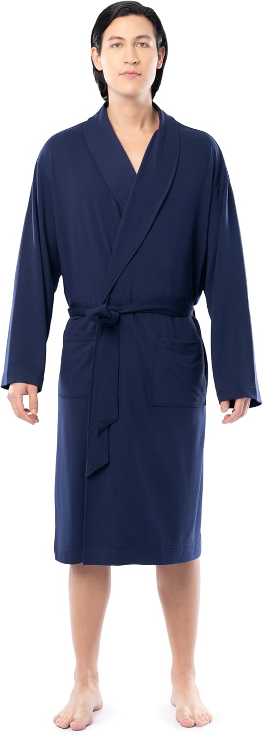 Fruit of the Loom Men's Lightweight French Terry Robe