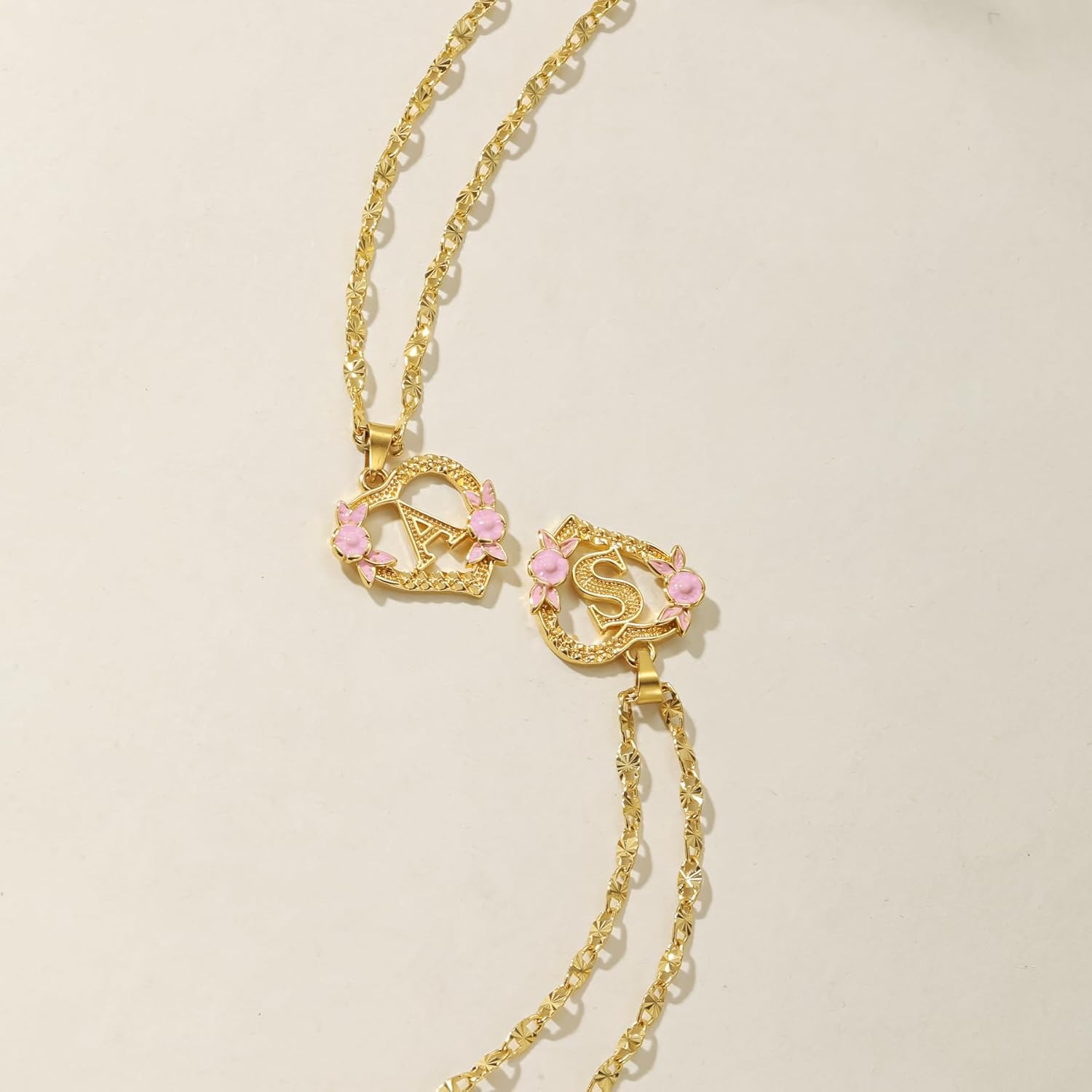 Qitian Initial Heart Necklace for Women Heart Gold Letter A-Z Name Alphabet Pendant Necklace for women Gift - Image 9