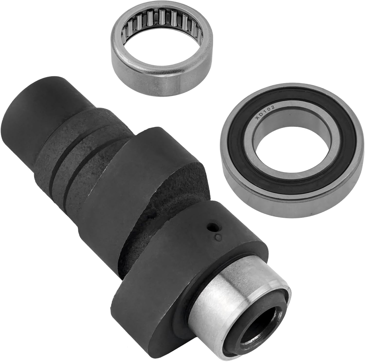 Caltric Camshaft with Bearings Compatible with Yamaha Big Wheel 350 Bw350 1987-1988 / Moto-4 YFM350ER 1987-1995
