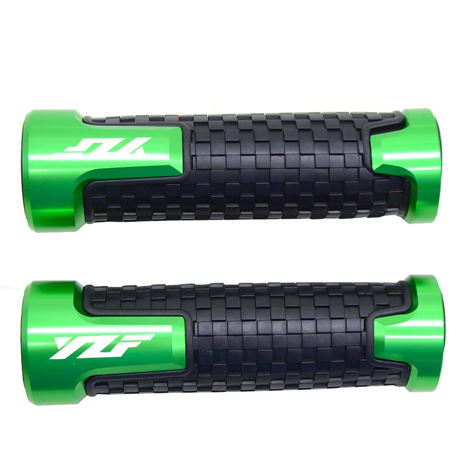 Poignées en caoutchouc 22mm CNC contre la fatigue pour le guidon des motos Yamaha YZF R6