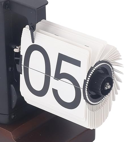 Miniatura 8 de Estante de escritorio retro, con tapa automática digital para decoración del hogar y la oficina, escritorio abatible, escritorio retro abatible