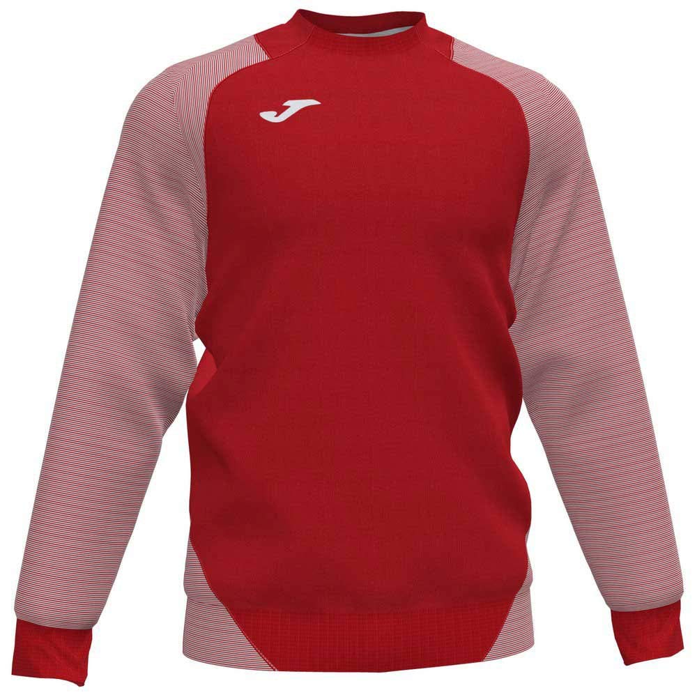 Joma Essential Ii Sweatshirts/Man, mens, 101510.602, Red-White, 5XS
