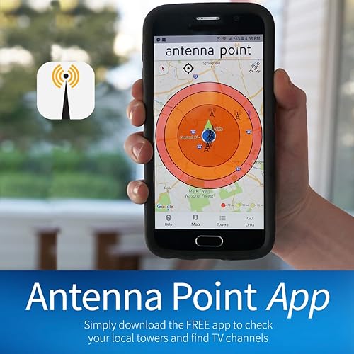 Miniatura 7 de Antennas Direct Antena HDTV para exteriores Bowtie UHF de 8 elementos, multidireccional, rango de más de 70 millas, TV 4K 8K UHD NEXTGEN - con