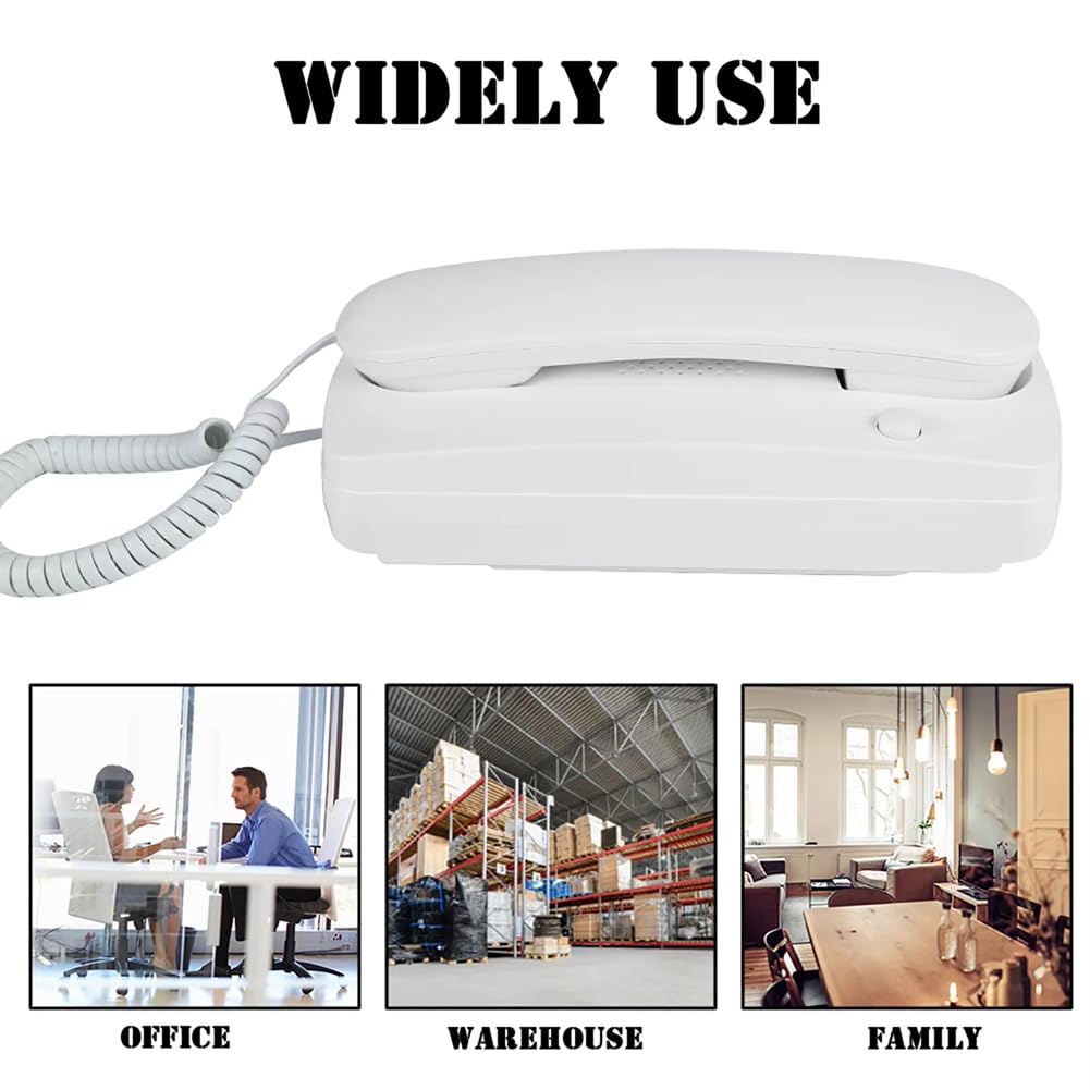 Nouveau Talkie-Walkie Audio Non Visuel Talkie-Walkie Filaire Interphone Bidirectionnel Interphone Audio Villa Bureau à Domicile Non Visuel