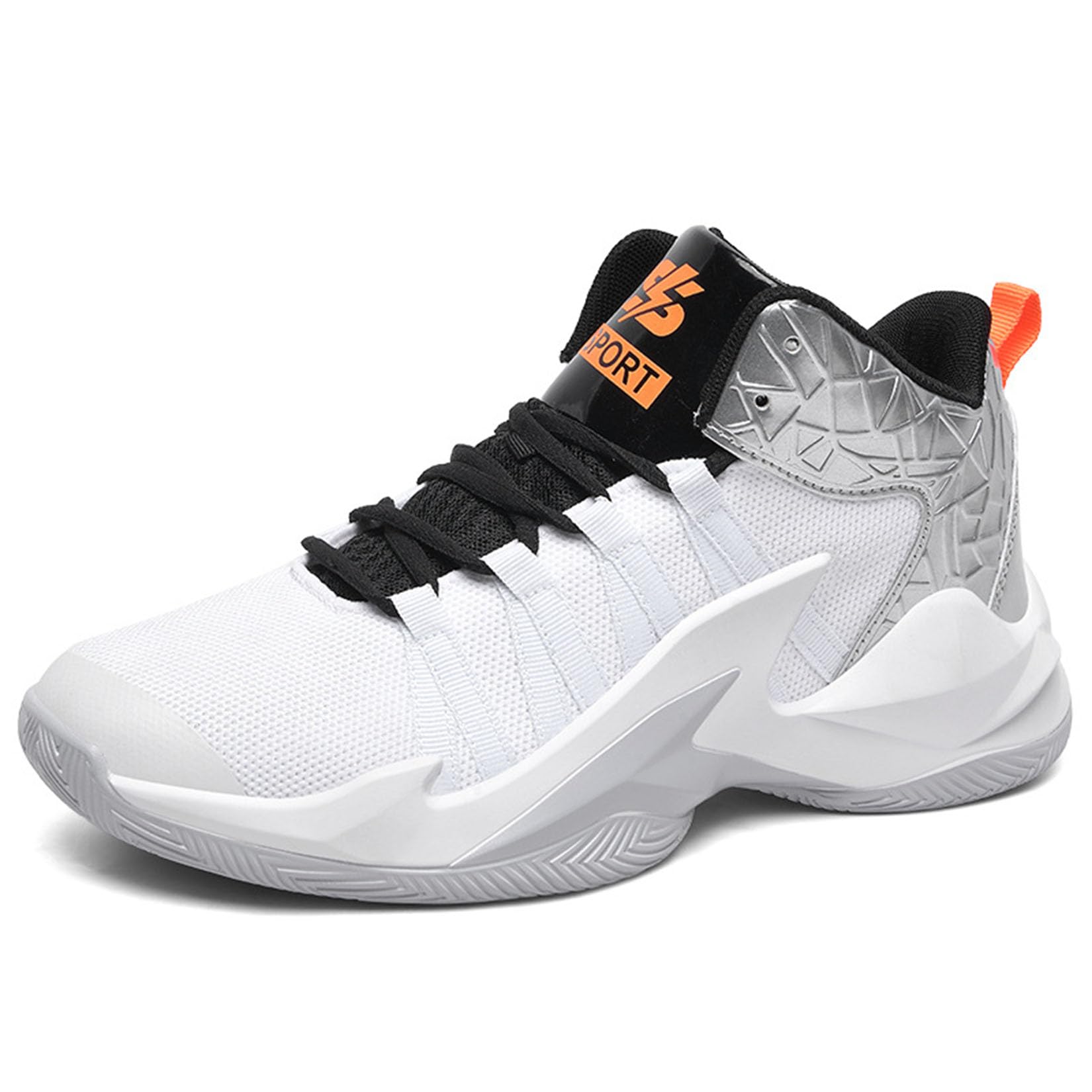 Męskie Buty Do Koszykówki Chłopców Outdoor Buty Sportowe Indoor Buty Sportowe Buty Do Biegania Wygodne(38 EU, Z04)