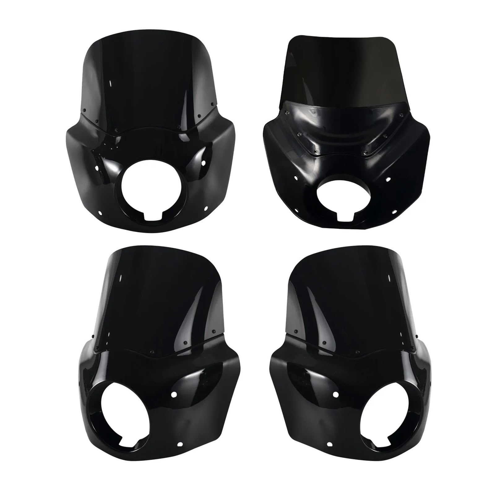 Vvikizy Déflecteur De Vent Pour Motos Vvikizy Carénage Avant Déflecteur