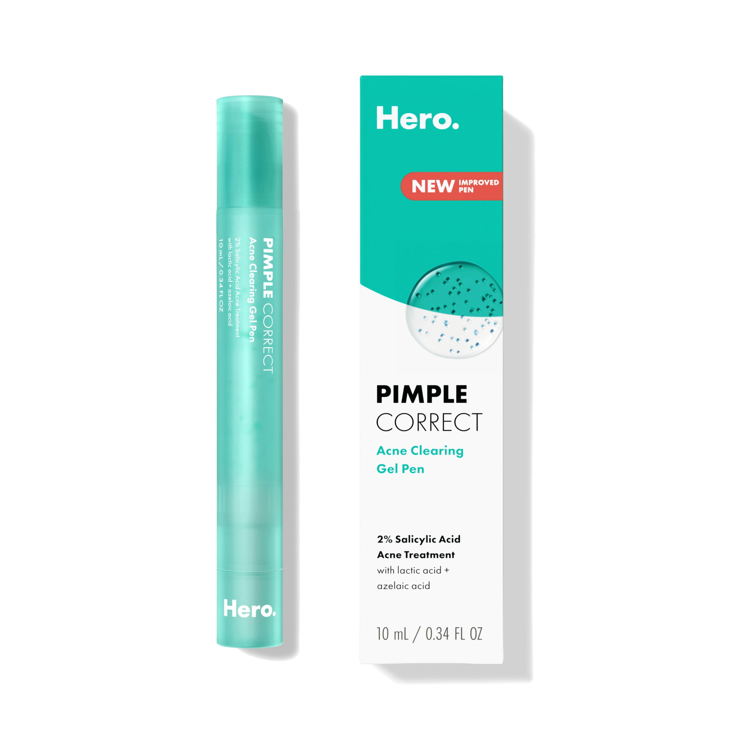 Amazon.com : Hero Cosmetics Pimple Correct Acne Clearing Gel Pen