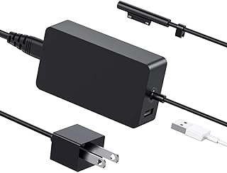 Fancy Buying 65W 1706 Pro Charger for Surface Pro 3/4/5/6/7 Power Supply Adapter, Compatible for Both Microsoft Surface Book Laptop/Tablet, Works with 65W&44W&36W&24W [Upgraded Version] (6.8 Ft Cord)