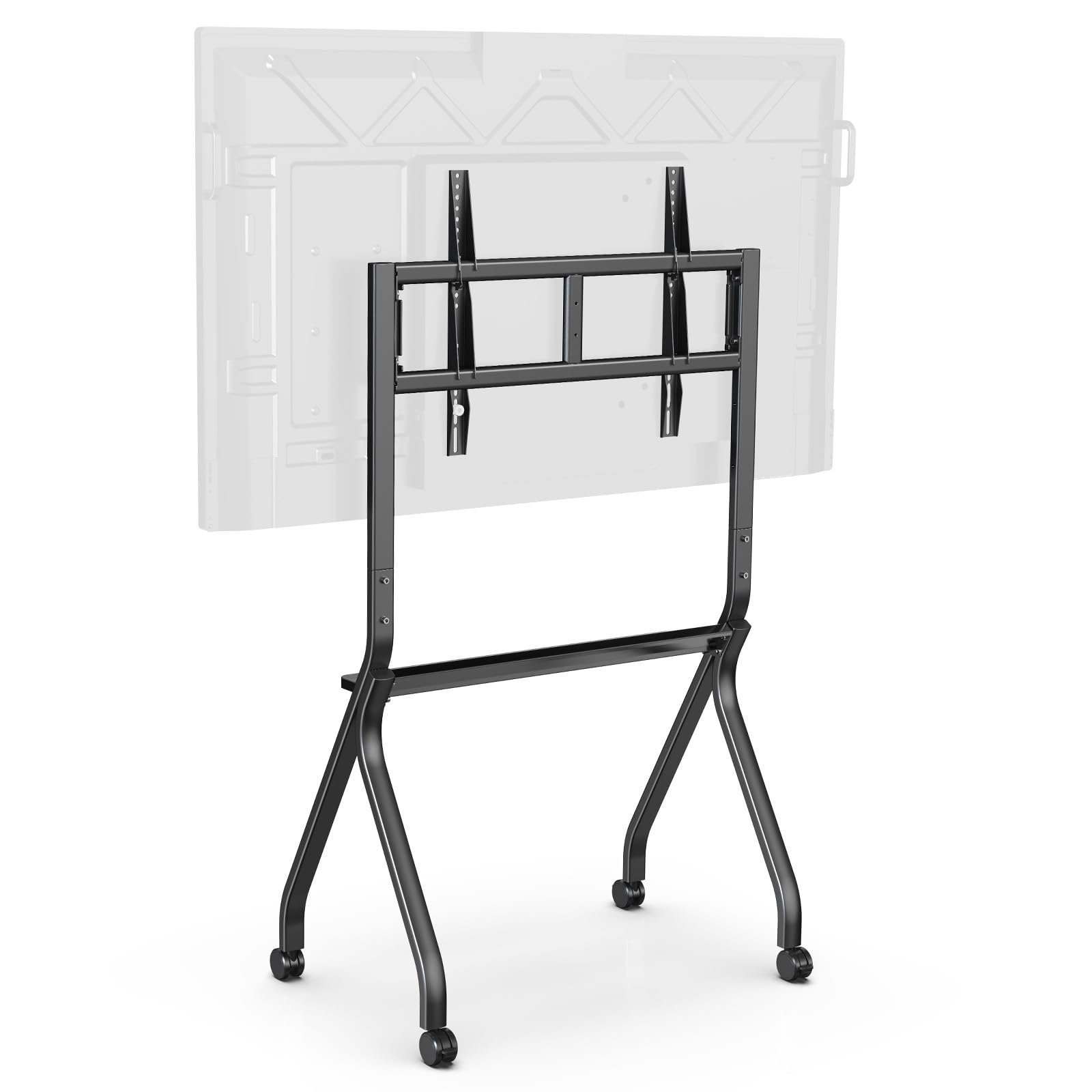 Smart Board Stand per Lavagna Interattiva 55"-65", Quattro Ruote Bloccabili
