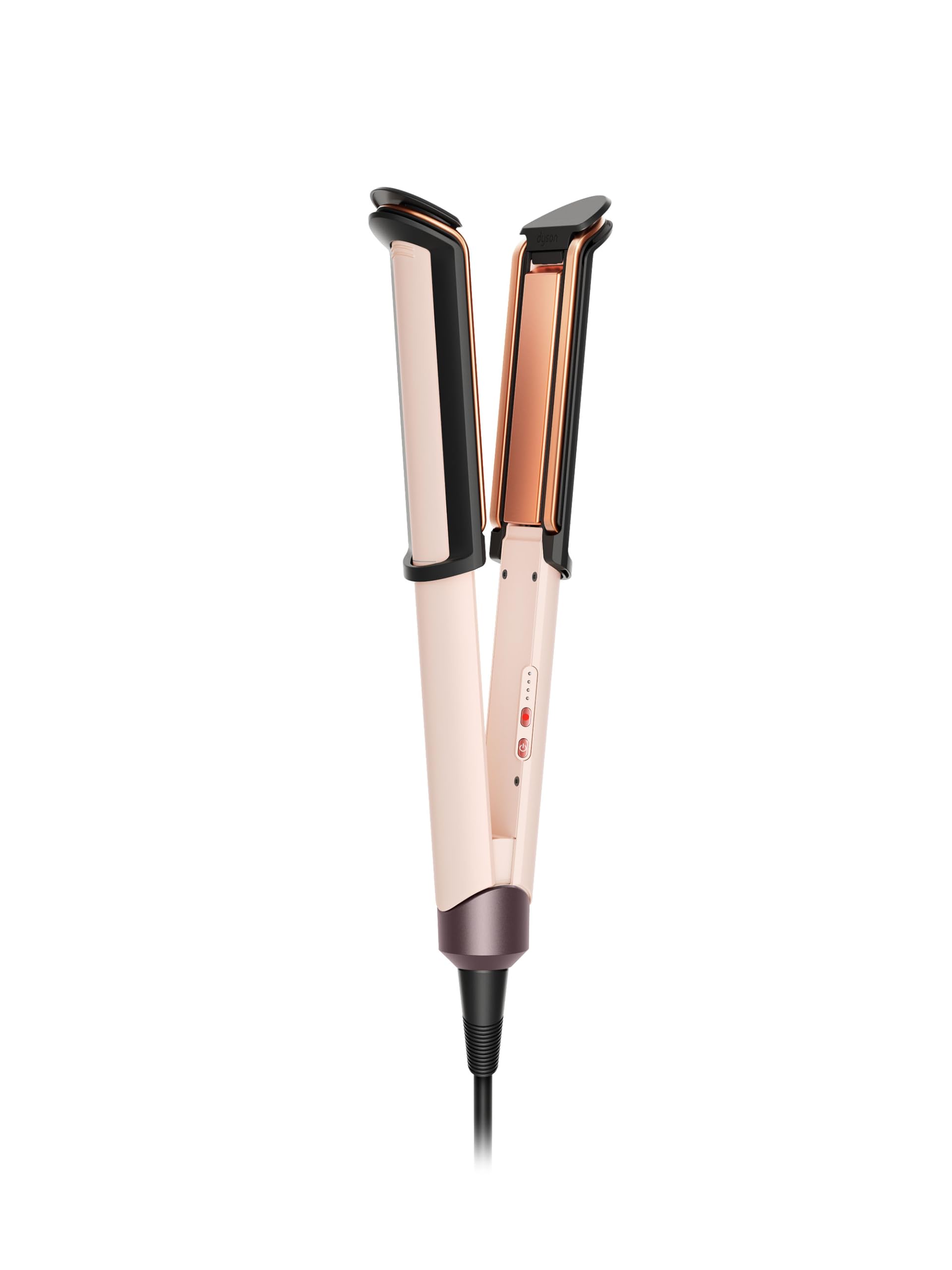 Dyson Corrale CoolShine Curl & Wave Straightener - Ceramic Pink | Hair straightener for curls and straightening: cooling attachment, flexible plates, in 15 seconds. hot, travel straightener : Amazon.de: Beauty