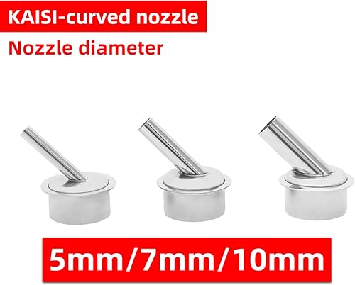 Miniatura 8 de Boquilla de aire caliente 861DW para estación de retrabajo de aire caliente de calor rápido Boquilla de calor de soldadura 8610DX8620DX 0.197